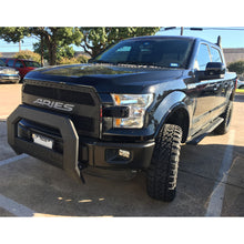 Load image into Gallery viewer, ARIES 2163000 AdvantEDGE Black Aluminum Truck Bull Bar; Select Ford F-150