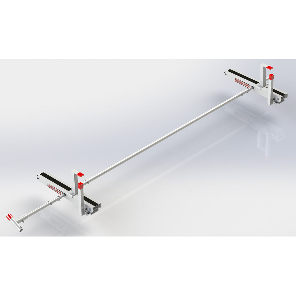 Weatherguard Ezglide2 Fixed Drop-Down For Full-Size Vans  Long Ladder Dual Drop-Down Kit