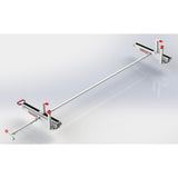 Weatherguard Ezglide2 Extended Drop-Down For Mid-Roof/High-Roof  Long Ladder Dual Drop-Down Kit