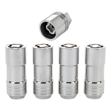 Load image into Gallery viewer, Chrome Cone Seat Wheel Locks (M14 x 2.0 Thread Size) - Set of 4 Locks and 1 Key