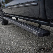 Load image into Gallery viewer, Grate Steps Running Boards; Textured Black; 86 in.; Mount Kit Not Included;