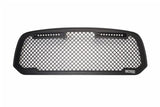 Boss Grille; Black Powdercoat Lighted;