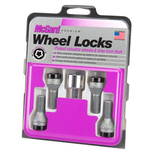 Load image into Gallery viewer, Black Bolt Style Cone Seat Wheel Lock Set (M14 x 1.5) - Set of 4 Locks and 1 Key