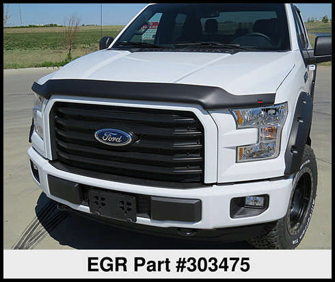EGR Superguard Style Black Hood Guard - proudly made in the USA.