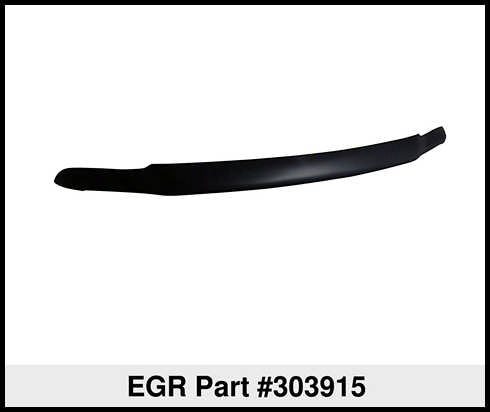 EGR Superguard Style Black Hood Guard - proudly made in the USA.