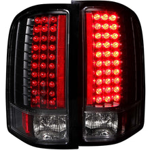 Load image into Gallery viewer, Tail Light Assembly; LED; Clear Lens; Black Housing; Pair;