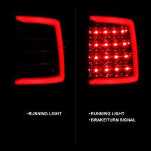 Load image into Gallery viewer, Anzo Chrome Plank Style LED Tail Lights With Clear Lens Dodge Ram 09-18 1500 / 10-18 2500/3500