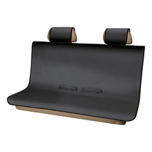 Load image into Gallery viewer, Seat Defender 58in. x 55in. Removable Waterproof Black Bench Seat Cover