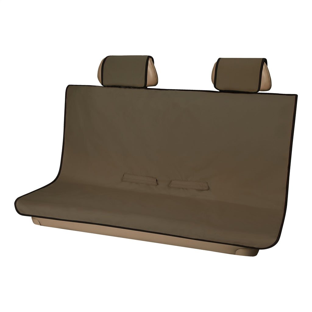 Seat Defender 58in. x 55in. Removable Waterproof Brown Bench Seat Cover