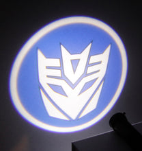 Load image into Gallery viewer, Door LED Projectors, Transformers Decepticon