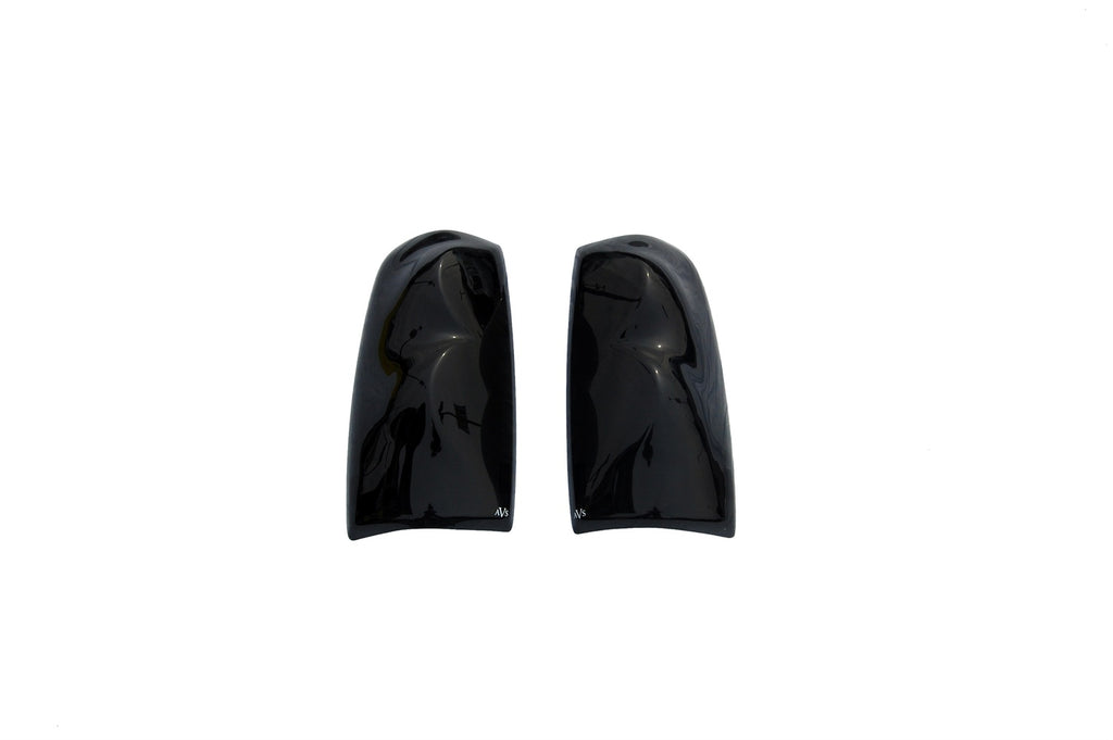Tail Shades™ Taillight Covers; 2 pc.; Smoke; Blackout;