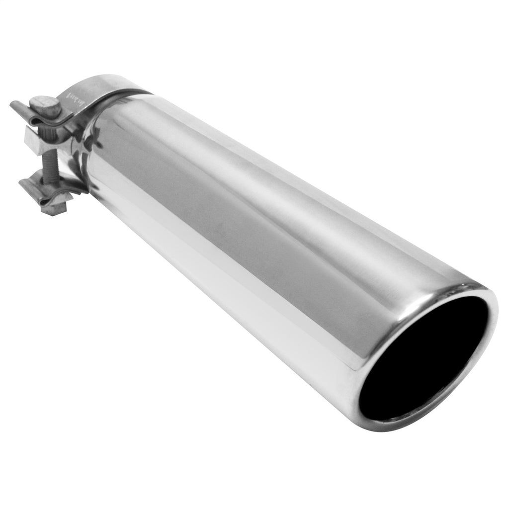 Single Exhaust Tip-2.5in. Inlet/3in. Outlet