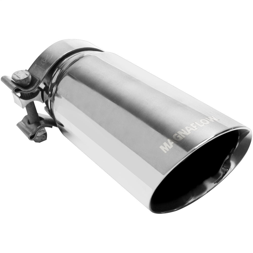 Single Exhaust Tip-3in. Inlet/3.5in. Outlet