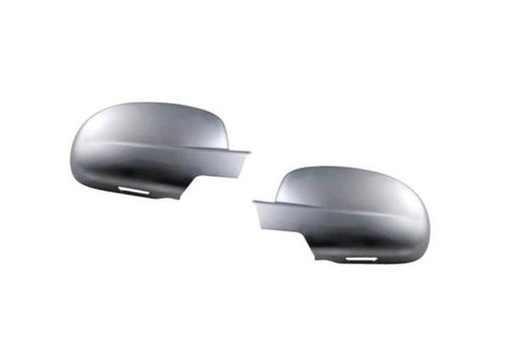 Door Mirror Cover; Chrome;