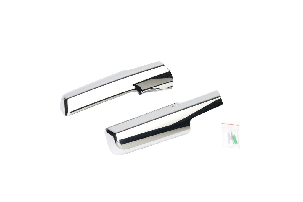 Door Mirror Cover; Chrome; Tow Mirror Arms Only;