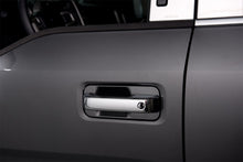 Load image into Gallery viewer, Door Handle Cover; Chrome; 2 pc.; w/Driver Keyhole; Covers Functional Sensors;