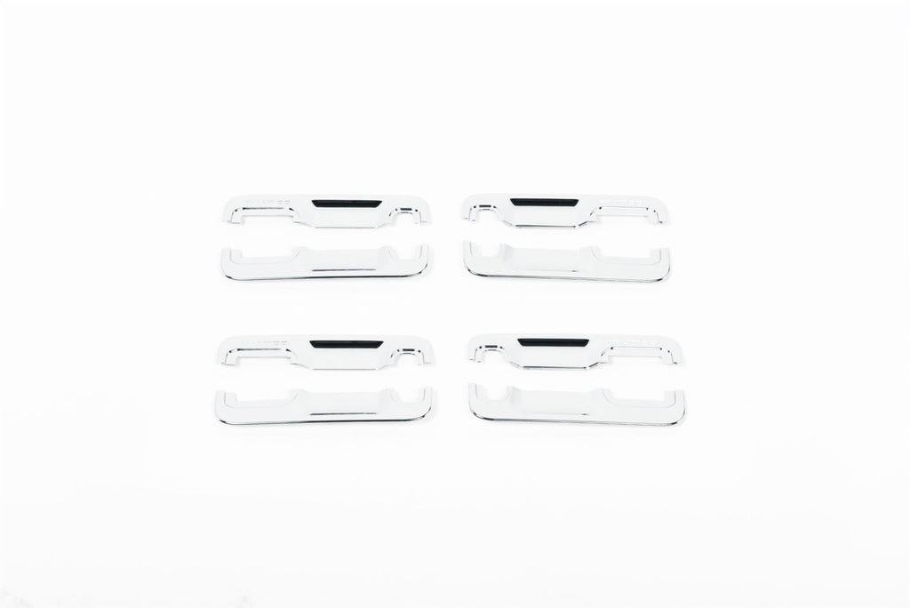 Door Handle Cover; Chrome; 2 pc.;