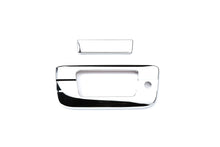 Load image into Gallery viewer, Tailgate Handle Cover; Chrome; w/Keyhole;