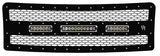 Led Grill F150 10-12 Led Grill F150 10-12 ; 10 & (2)6 Sr Series Light Bars Soldseparately ; Rigid Lighted Mesh ; ***Clearance Pricing-Non-Returnable***