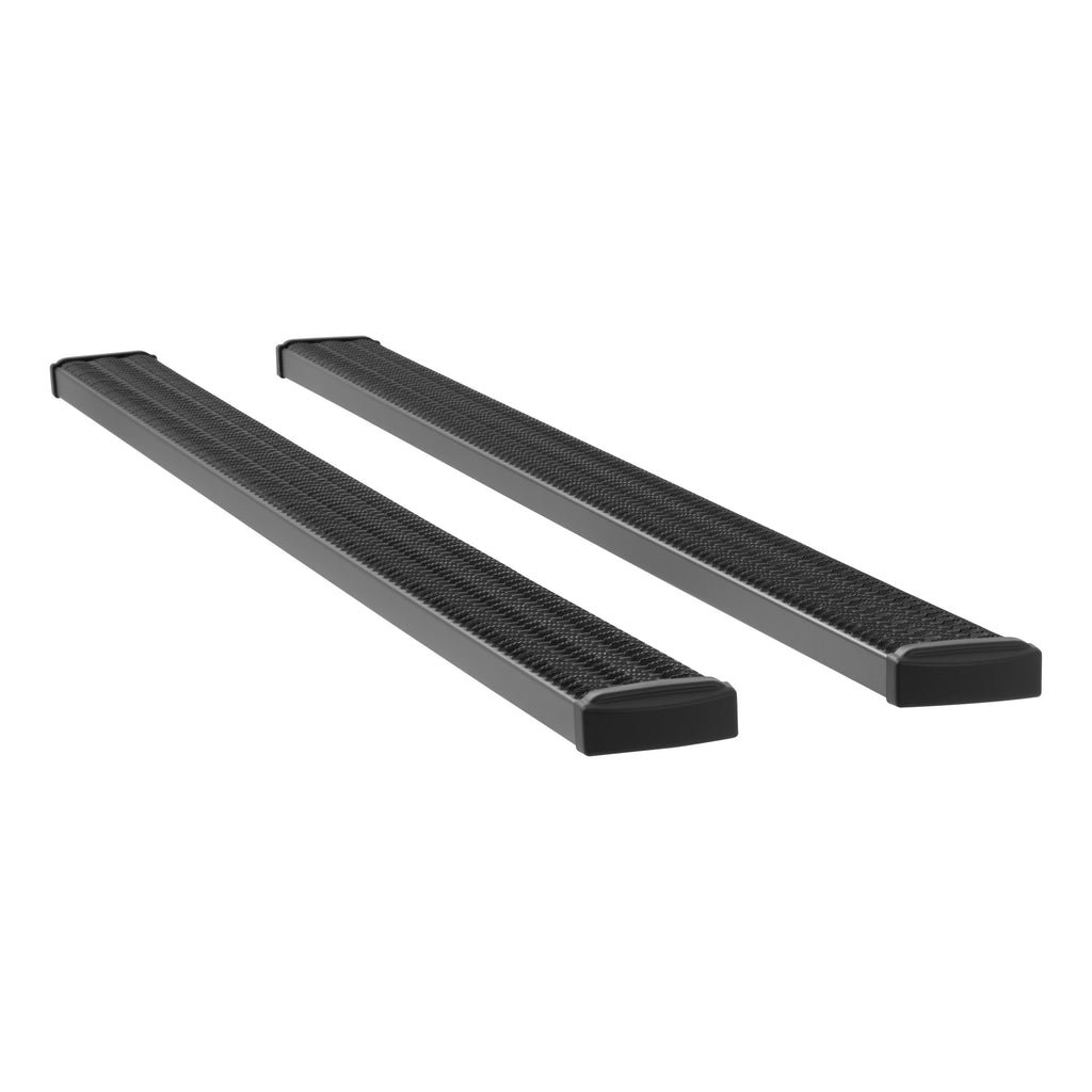 Grip Step 7" x 125" Black Aluminum Running Boards (No Brackets)