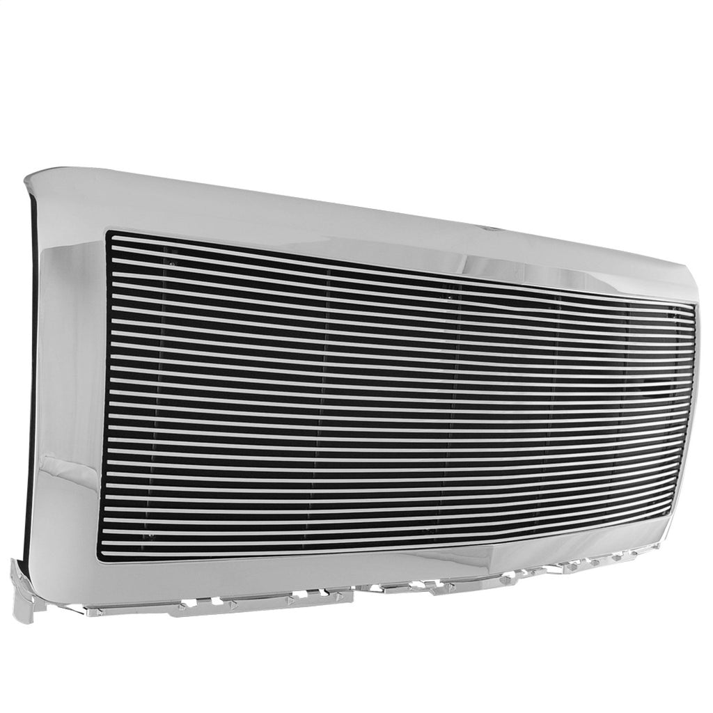 Billet Packaged Grille; Horizontal; Chrome; [Available While Supplies Last];