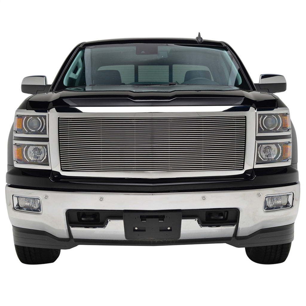 Billet Packaged Grille; Horizontal; Chrome; [Available While Supplies Last];