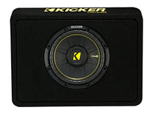 Load image into Gallery viewer, 10&quot; Subwoofer In Thin Profile Enclosure 2-Ohm 300W  Kicker Subwoofers