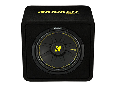 12" Subwoofer In Vented Enclosure 2-Ohm 300W  Kicker Subwoofers