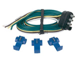 4 Wire Flat Trailer End w/3 splices; 48in.