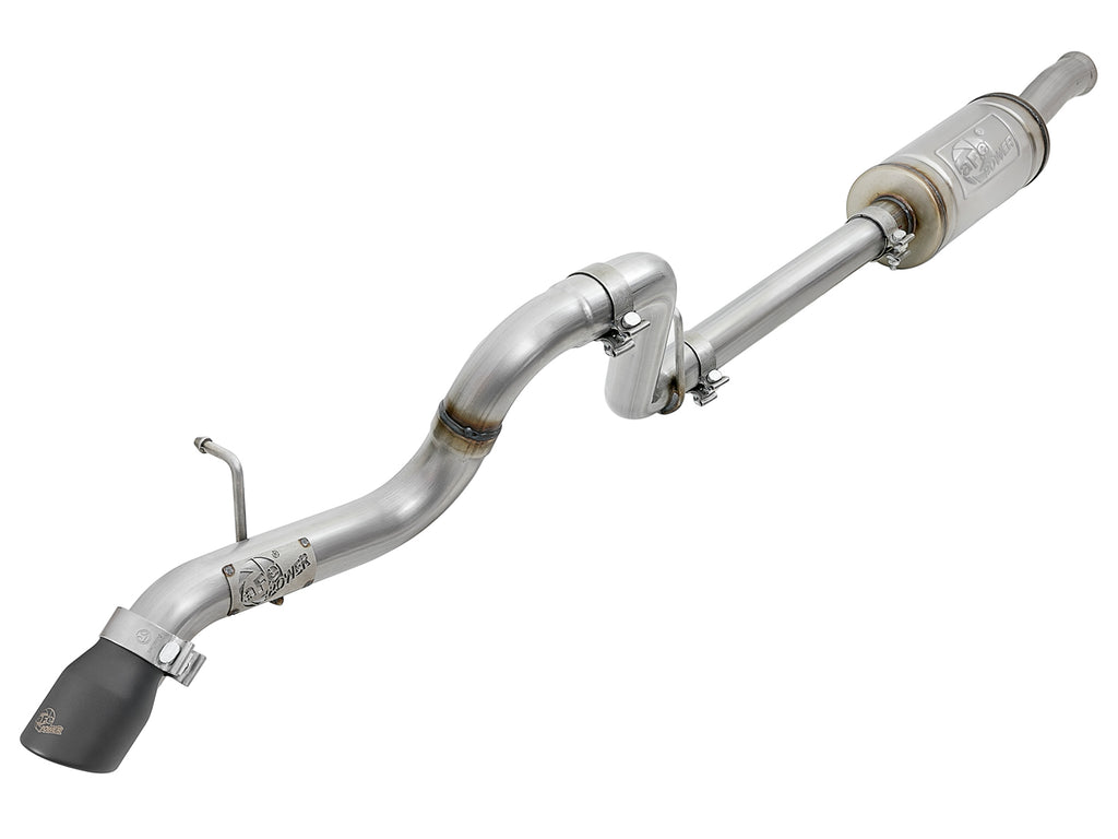 MACH Force-Xp 2-1/2 IN 409 Stainless Steel Axle-Back Hi-Tuck Exhaust Black