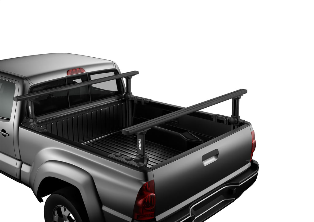 Xsporter Pro Truck Bed Rack; Incl. Load Stops; 71 in. Crossbar; Aluminum; Black;