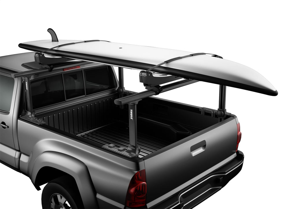Xsporter Pro Truck Bed Rack; Incl. Load Stops; 71 in. Crossbar; Aluminum; Black;