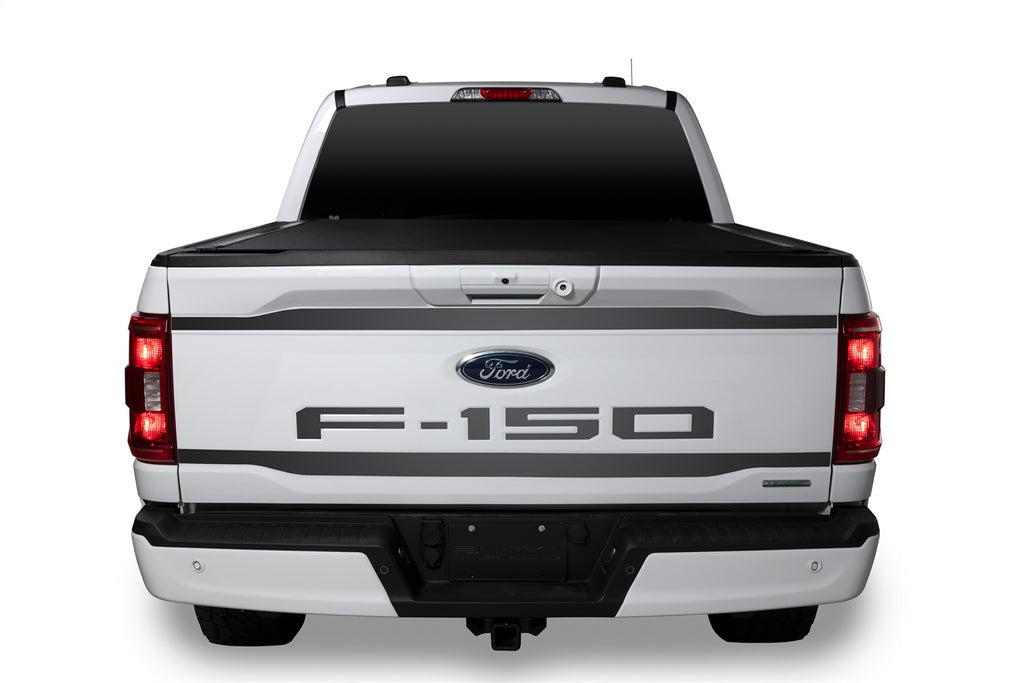 Ford Lettering Emblems; Cut Letters; Black Platinum; Tailgate;