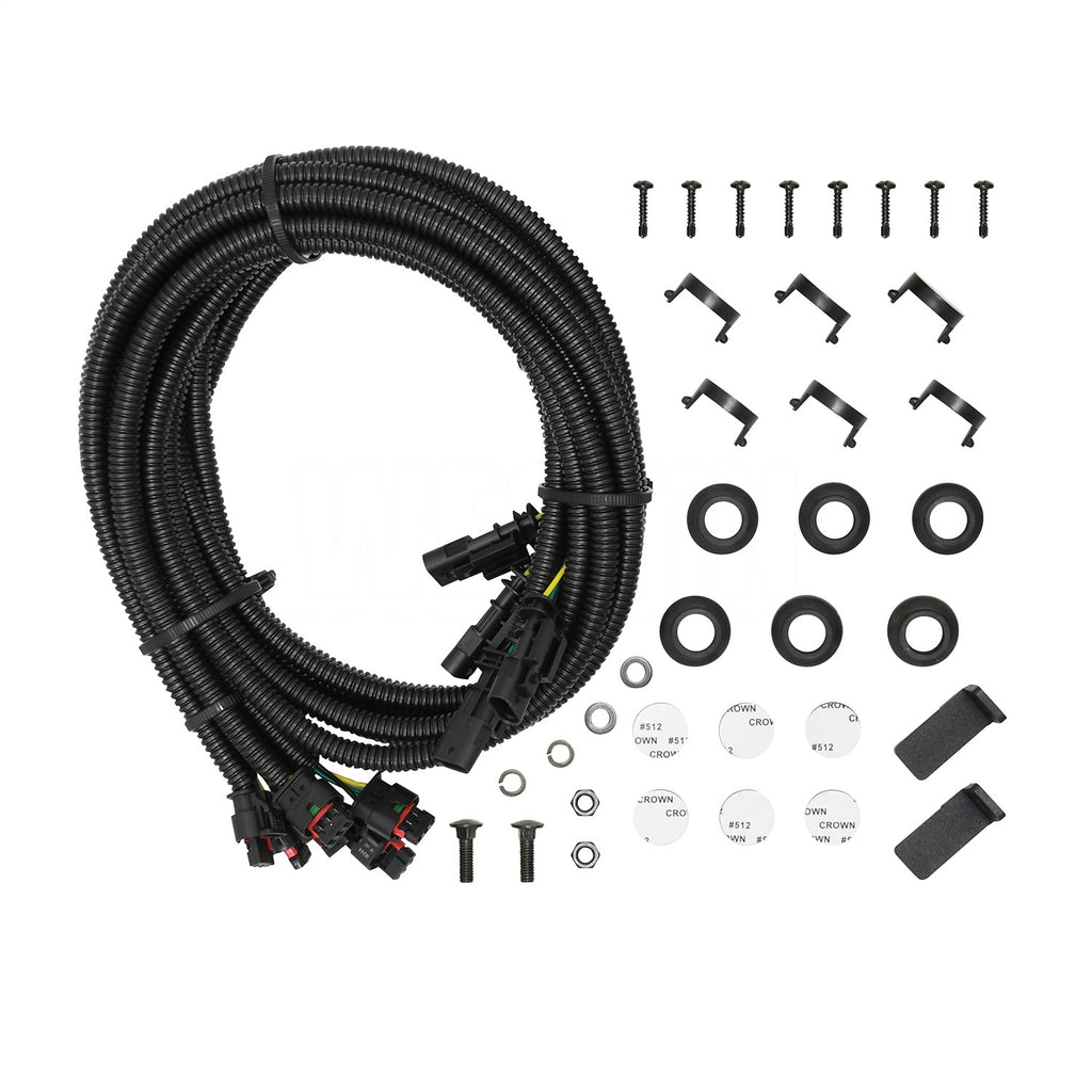 HDX Bandit Bumper Sensor Kit; Black; Steel;