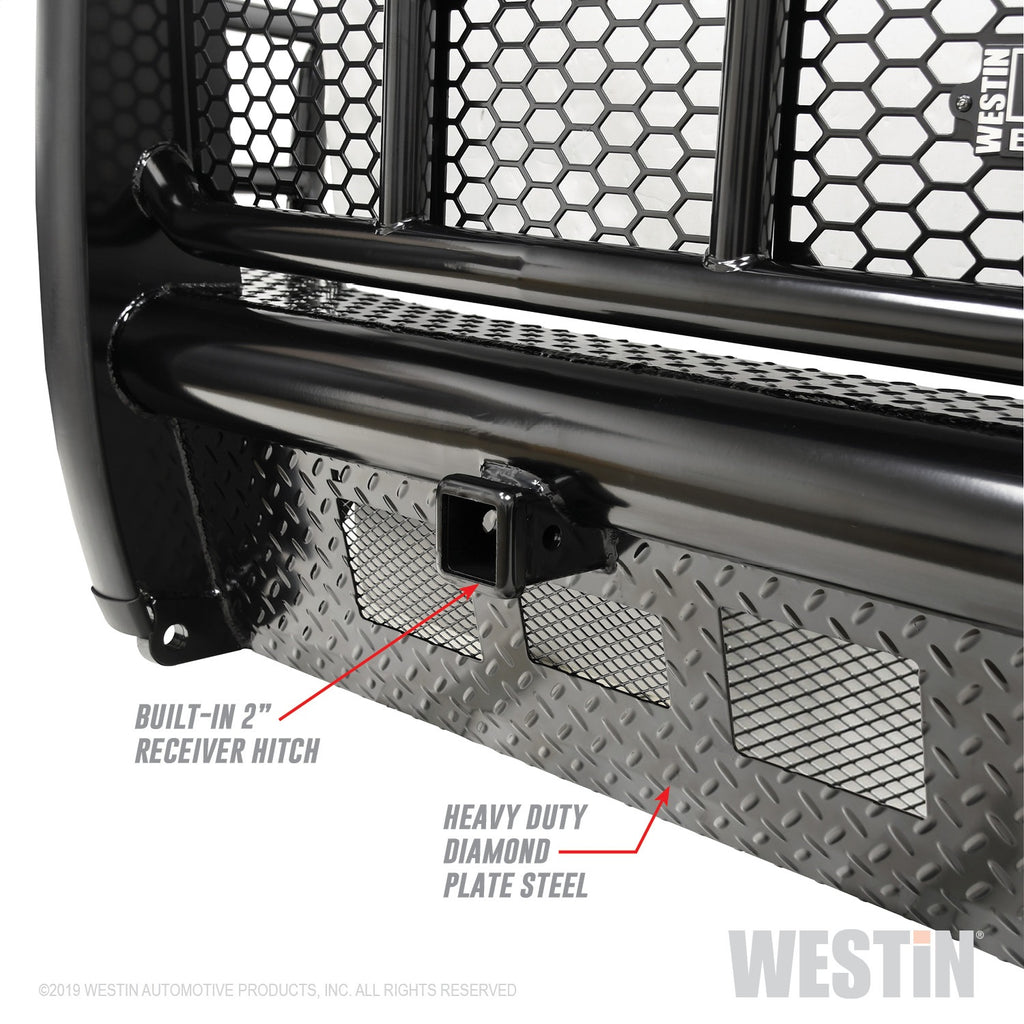 HDX Bandit Front Bumper; Textured Black;