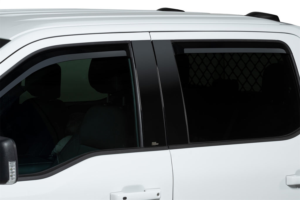 Element Tinted Window Visor Tape On; 4 pc.;