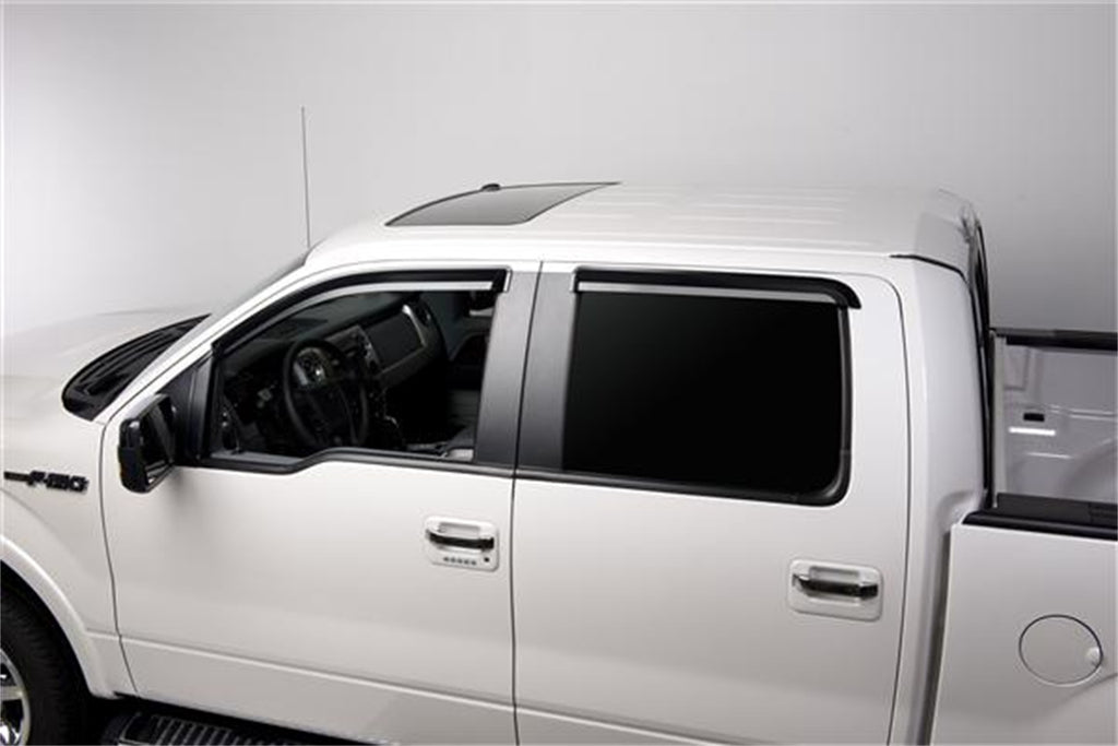 Element Tinted Window Visor Tape On; 4 pc.;