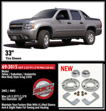 Load image into Gallery viewer, 2007-18 GM AVLNCH/TAH/SUB/YUKON XL/ESCLDE 1.5&#39;&#39; F with 1.5&#39;&#39; R SST Lift Kit