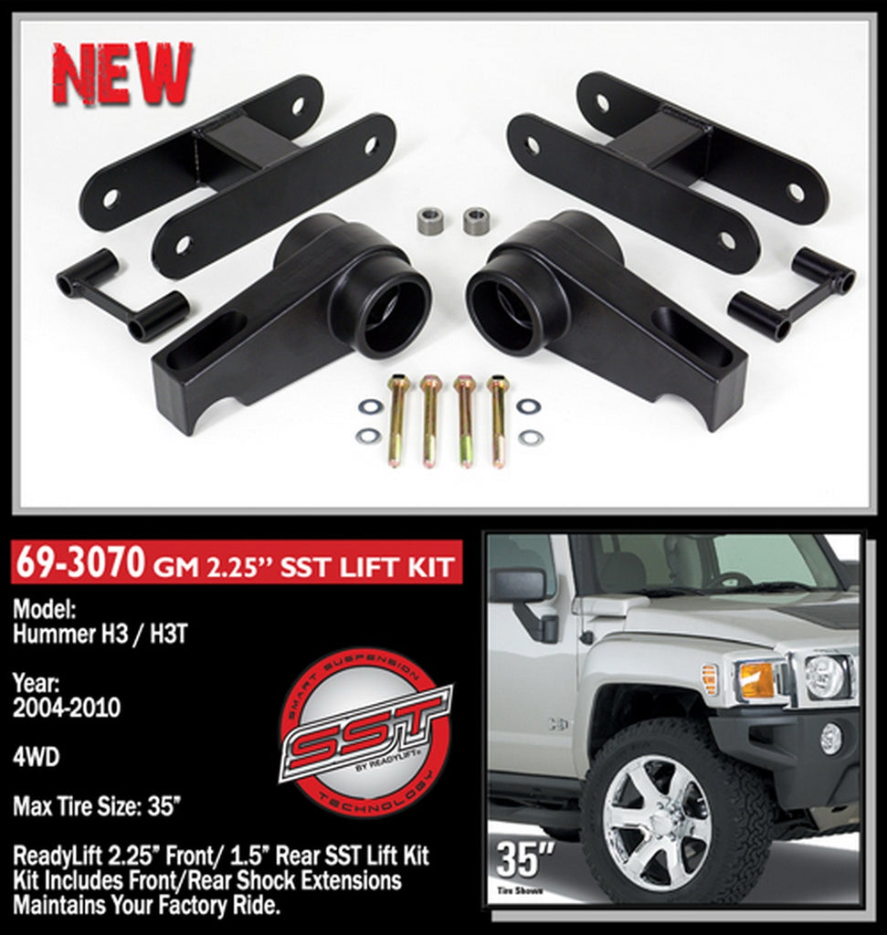 2004-12 CHEV/GMC COLORADO/CANYON 2.25'' Front with 1.5'' Rear SST Lift Kit