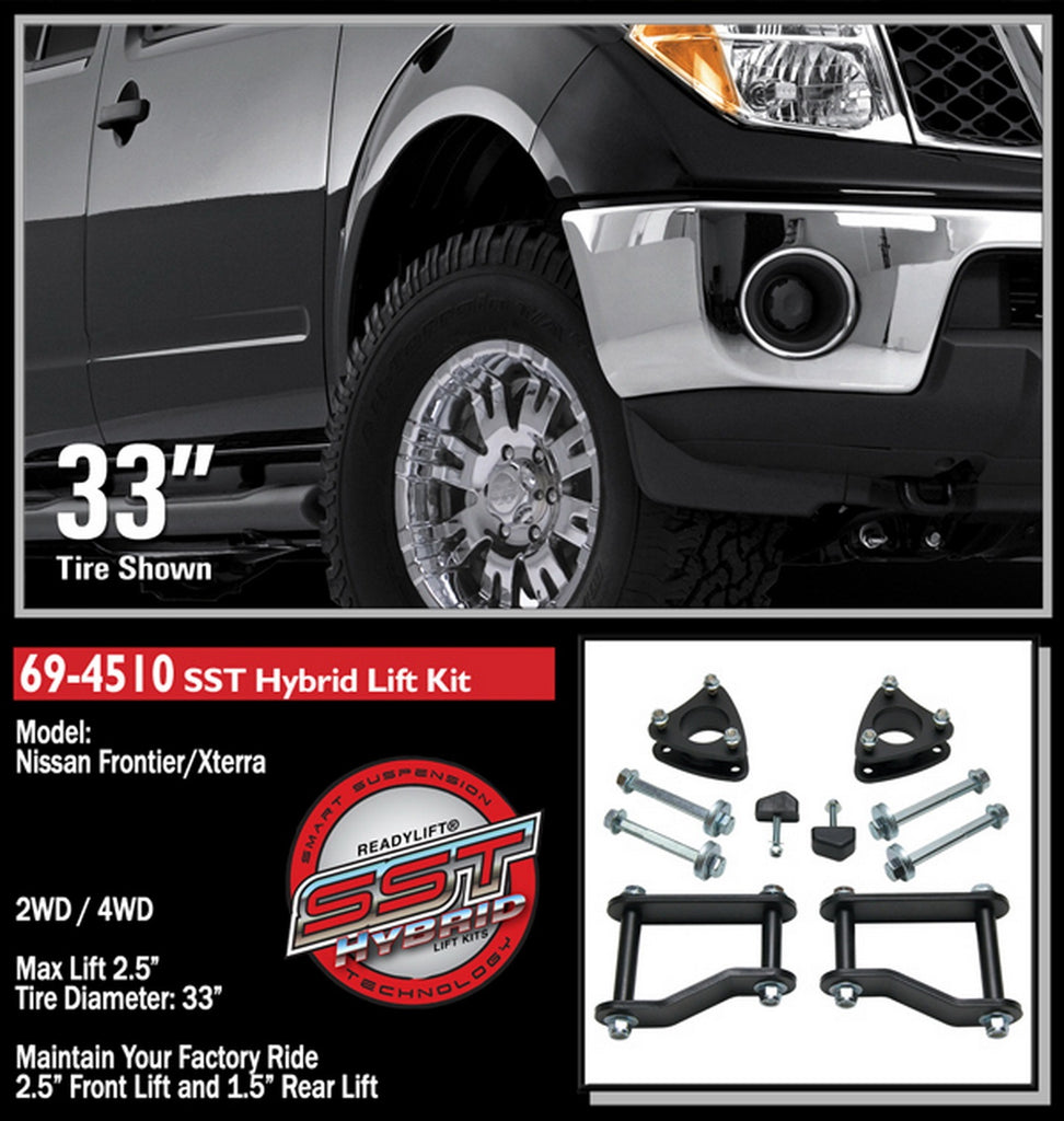 ReadyLIFT 2005 2018 NISSAN ARMADA TITAN 2.5 SST Lift Kit