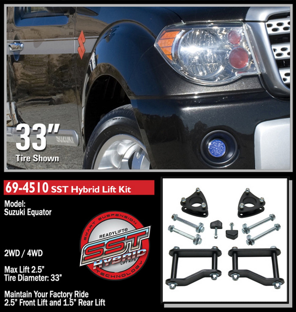 ReadyLIFT 2005 2018 NISSAN ARMADA TITAN 2.5 SST Lift Kit