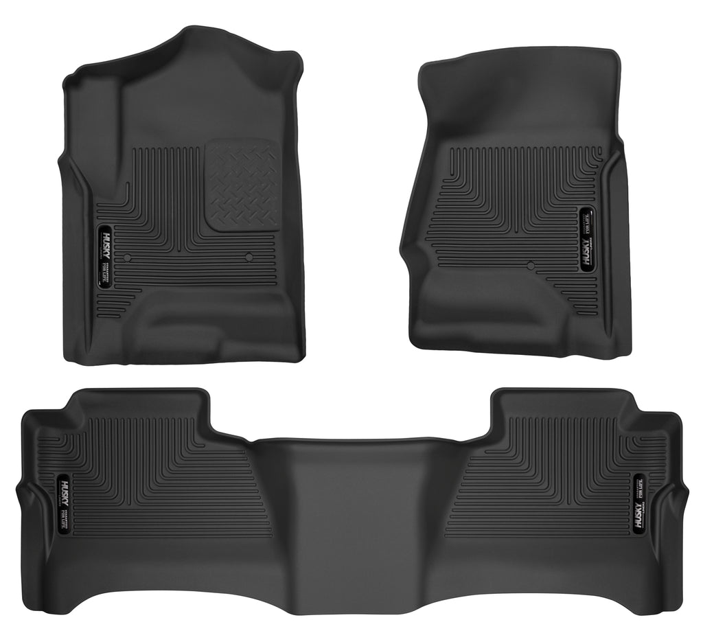 Front/2nd Seat Floor Liners (Footwell Coverage)