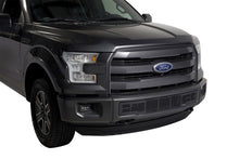 Load image into Gallery viewer, Bumper Grille Insert; Stainless Steel Black; Steel Bar Design;