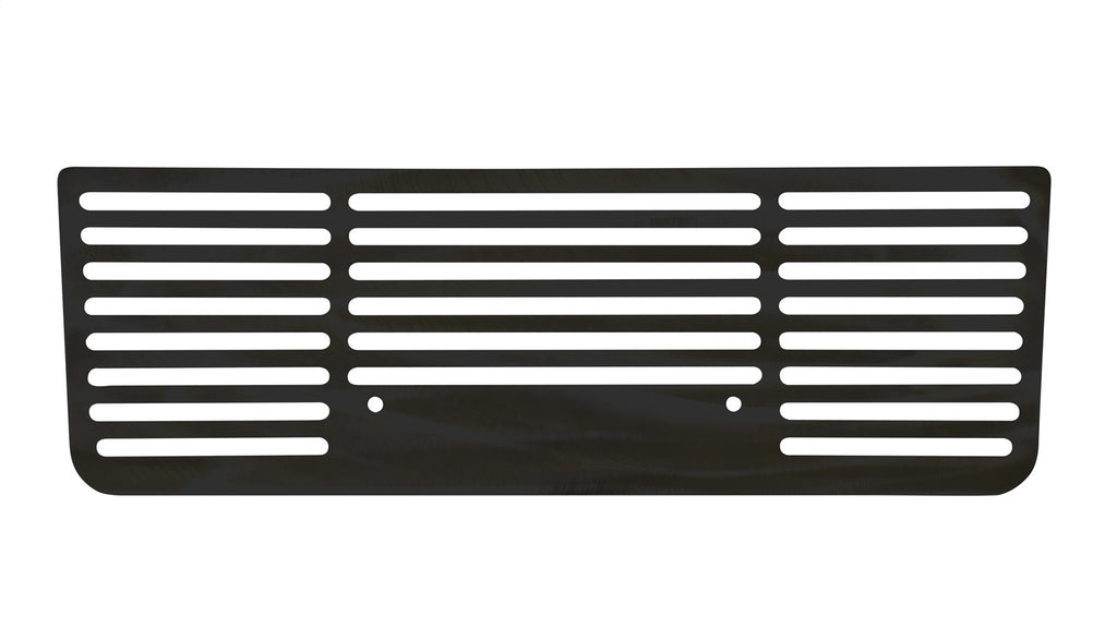 Bumper Grille Insert; Black; Bar Style;