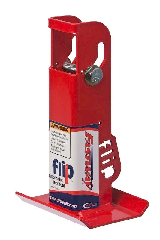 6'' Flip Automatic Jack Foot-fits 225'' outer dim jack shaft, round or square