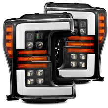 Load image into Gallery viewer, LED Projector Headlights Plank Style Design Gloss Black