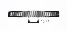 Load image into Gallery viewer, Bumper Grille Insert; Stainless Steel; Black; Punch Design;