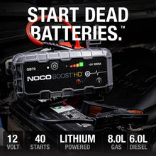Load image into Gallery viewer, Noco GB70 | BOOST HD 2000A JUMP STARTER