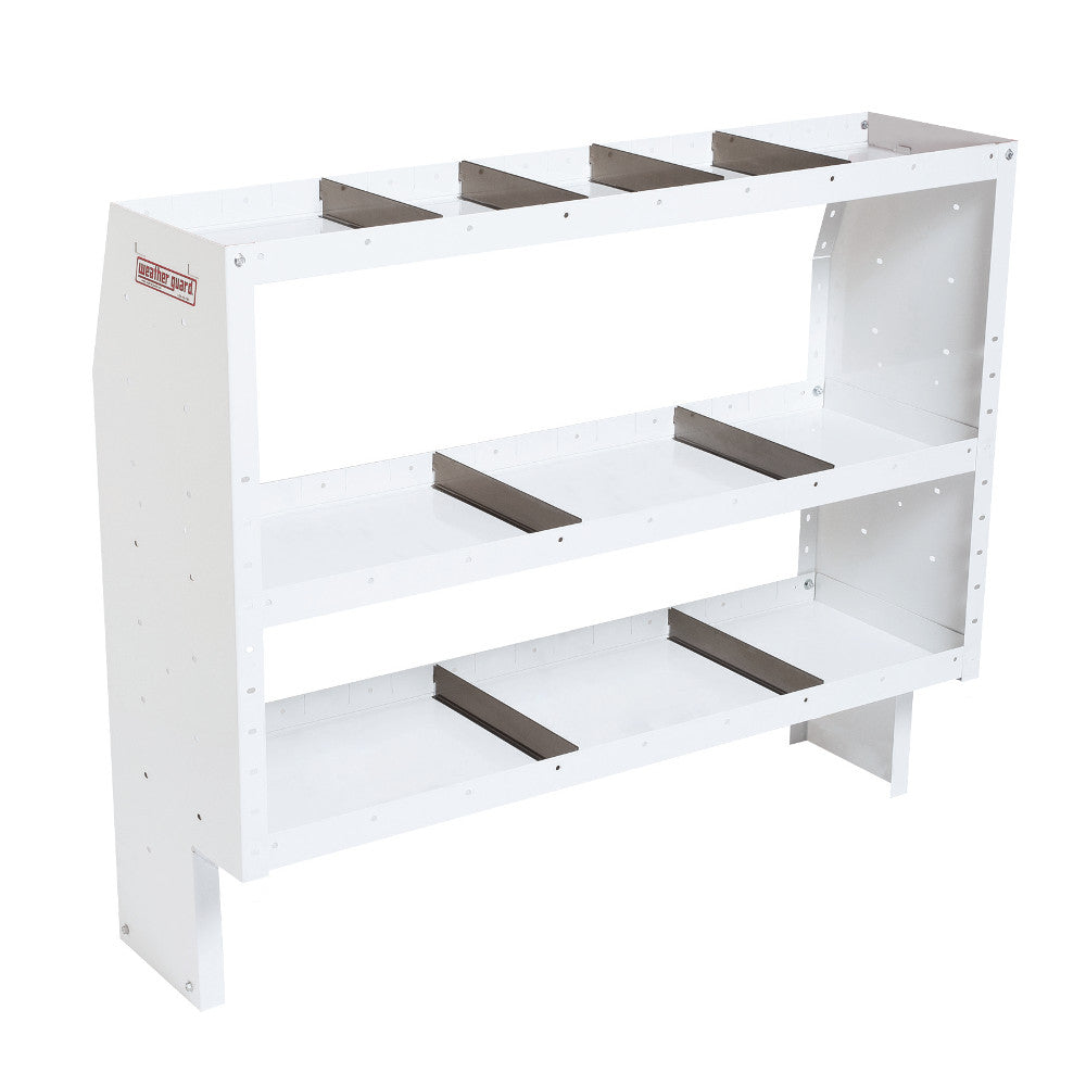 Heavy Duty Adjustable 3 Shelf Unit  52"X44"X16"