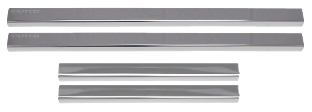 Cargo Door Sill Protector Set; Black Platinum; 4 pc.;